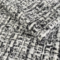 Polyester Sequin Fancy Tweed Fabric For Women Uniform